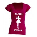 T-Shirt Alpha Woman Raspberry Limited Edition